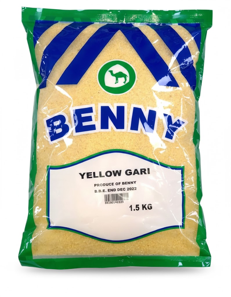 Benny Yellow Garri 4Kg